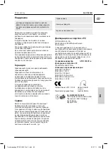 Preview for 75 page of Gude 75205 Translation Of The Original Instructions