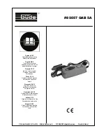 Gude 85057 GAB 5A Operating Instructions Manual preview