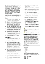 Предварительный просмотр 57 страницы Gude 85109 Translation Of Original Operating Instructions