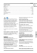 Preview for 71 page of Gude 85127 Translation Of The Original Instructions