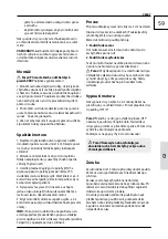 Preview for 59 page of Gude 94371 Translation Of The Original Instructions