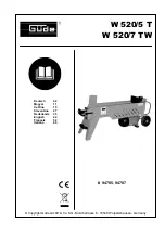 Gude 94705 Manual preview