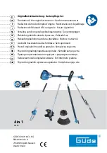 Preview for 1 page of Gude 95145 Translation Of The Original Instructions