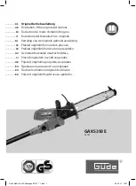 Gude 95167 Translation Of The Original Instructions preview