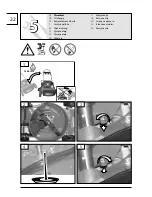 Предварительный просмотр 22 страницы Gude Big Wheeler 515 4 IN 1 Translation Of The Original Instructions