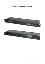 Gude Expert PDU basic 8110 Manual preview