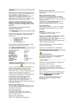 Preview for 3 page of Gude GF 300 E Original Operating Instructions