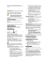 Предварительный просмотр 28 страницы Gude GF 601 Original Operating Instructions