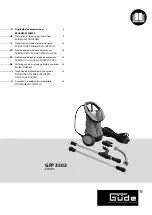 Предварительный просмотр 1 страницы Gude GFP 3502 Translation Of The Original Instructions