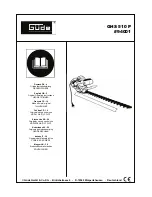 Предварительный просмотр 1 страницы Gude GHS 510 P Original Operating Instructions