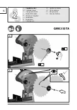 Preview for 10 page of Gude GMK 350 TA Translation Of The Original Instructions