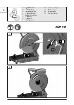 Preview for 12 page of Gude GMK 350 TA Translation Of The Original Instructions