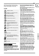 Preview for 47 page of Gude GMK 350 TA Translation Of The Original Instructions