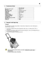 Preview for 9 page of Gude GRP-6501 B&S Translation Of The Original Instructions