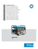 Предварительный просмотр 1 страницы Gude GSE 2700 Original Instructions Manual