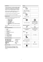 Предварительный просмотр 4 страницы Gude GUG 135 Original Operating Instructions