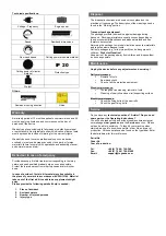 Preview for 9 page of Gude MBS 125 V Translation Of The Original Instructions