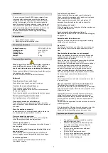 Preview for 3 page of Gude QUARZ 2000 S Original Operating Instructions