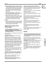 Preview for 47 page of Gude TK 2100 Translation Of The Original Instructions