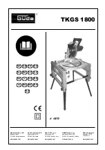 Gude TKGS 1800 Instruction Manual preview