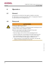 Preview for 64 page of GUDEL 404DLS Operating Manual