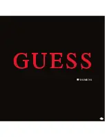 Предварительный просмотр 4 страницы Guess W0016L1 Operating Instructions Manual