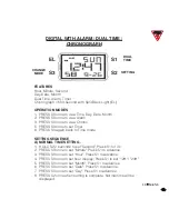 Preview for 36 page of Guess W0016L1 Operating Instructions Manual