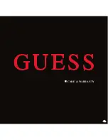 Предварительный просмотр 44 страницы Guess W0016L1 Operating Instructions Manual