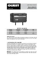 Guest 2608A-B Operation Manual preview