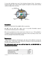 Preview for 7 page of Guest 500A BEAMER Installation And Operation Manual