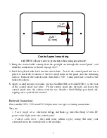 Preview for 4 page of Guest 502-1 Installation And Operation Instructions Manual