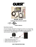 Guest ChargePro 2612A Owner'S Manual preview