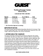 Guest Trolling Charger 2613A Owner'S Manual preview