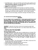 Preview for 3 page of Guest Trolling Charger 2613A Owner'S Manual