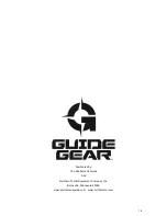 Preview for 16 page of Guide Gear 2A-CM181 Owner'S Manual