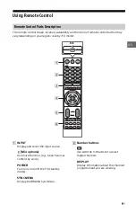 Предварительный просмотр 9 страницы Guide XBR-55A1E Reference Manual