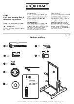 Preview for 1 page of Guidecraft G6445 Assembly Instructions