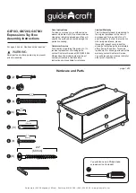 Preview for 1 page of Guidecraft G87103 Assembly Instructions