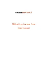 Guideline Geo MALA User Manual preview