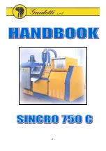 Guidetti SINCRO 750 C Handbook предпросмотр