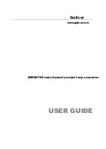 Предварительный просмотр 1 страницы GUILCOR AR004798 User Manual