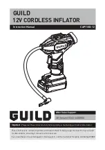 Предварительный просмотр 1 страницы Guild CAP110D-12 Instruction Manual