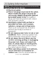 Preview for 6 page of Guild CSD36G2 Original Instruction Manual