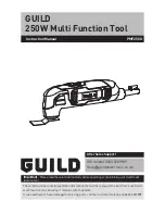 Preview for 1 page of Guild PMF250G Instruction Manual