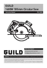 Guild PSC185GH Instruction Manual предпросмотр