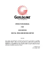 Guildline 6530 Series Operator'S Manual предпросмотр