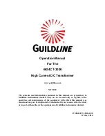 Preview for 1 page of Guildline 6624CT-3000 Operation Manual