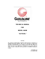 Guildline Autosal 8400B Technical Manual preview