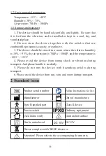 Preview for 8 page of Guilin Woodpecker Medical Instrument 28-780 Instruction Manual