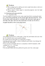 Preview for 14 page of Guilin Woodpecker Medical Instrument Ai-Motor MotoPex Instruction Manual